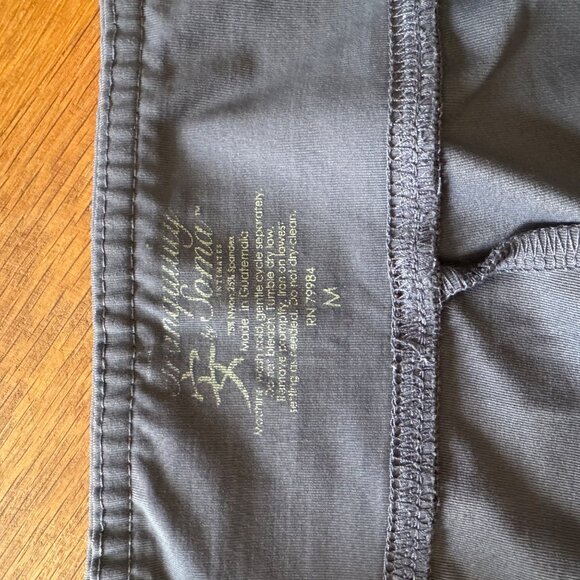 Soma Tranquility Intimates Womens M Wide Leg Gray Pull-On Pants Lounge - Picture 8 of 9